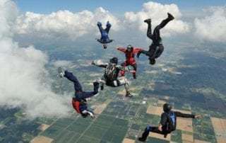 Skydiving