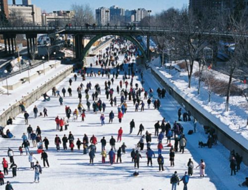 Winter activities in Canada