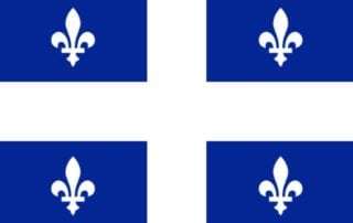 French Canadian flag