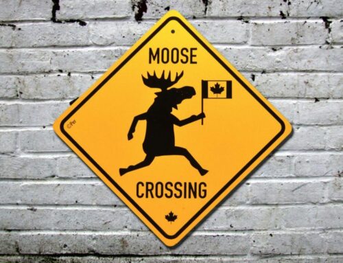 Funny road signs in Québec