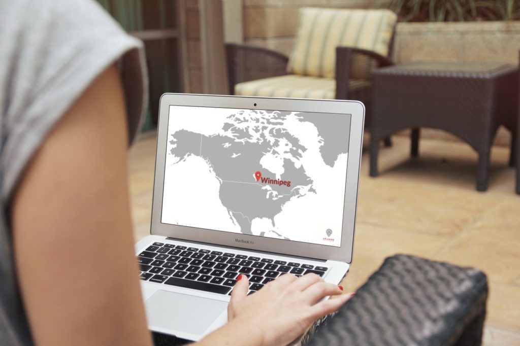 Carte en ligne Winnipeg Carte en ligne Winnipeg