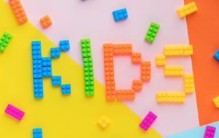 Kids and Legos at daycare