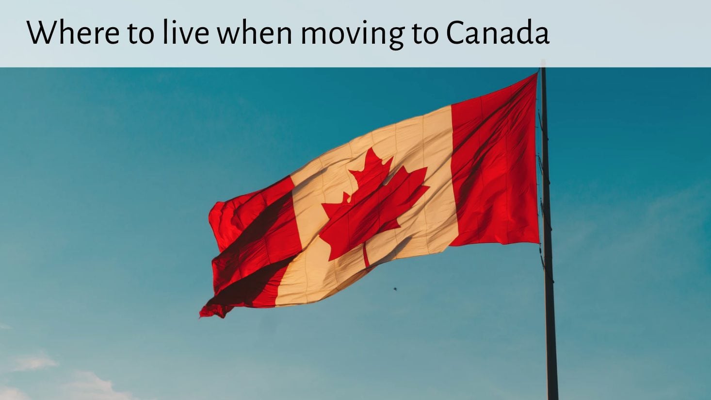 Hot topic where to live in Canada